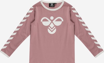 Hummel T-shirt i rosa: framsida