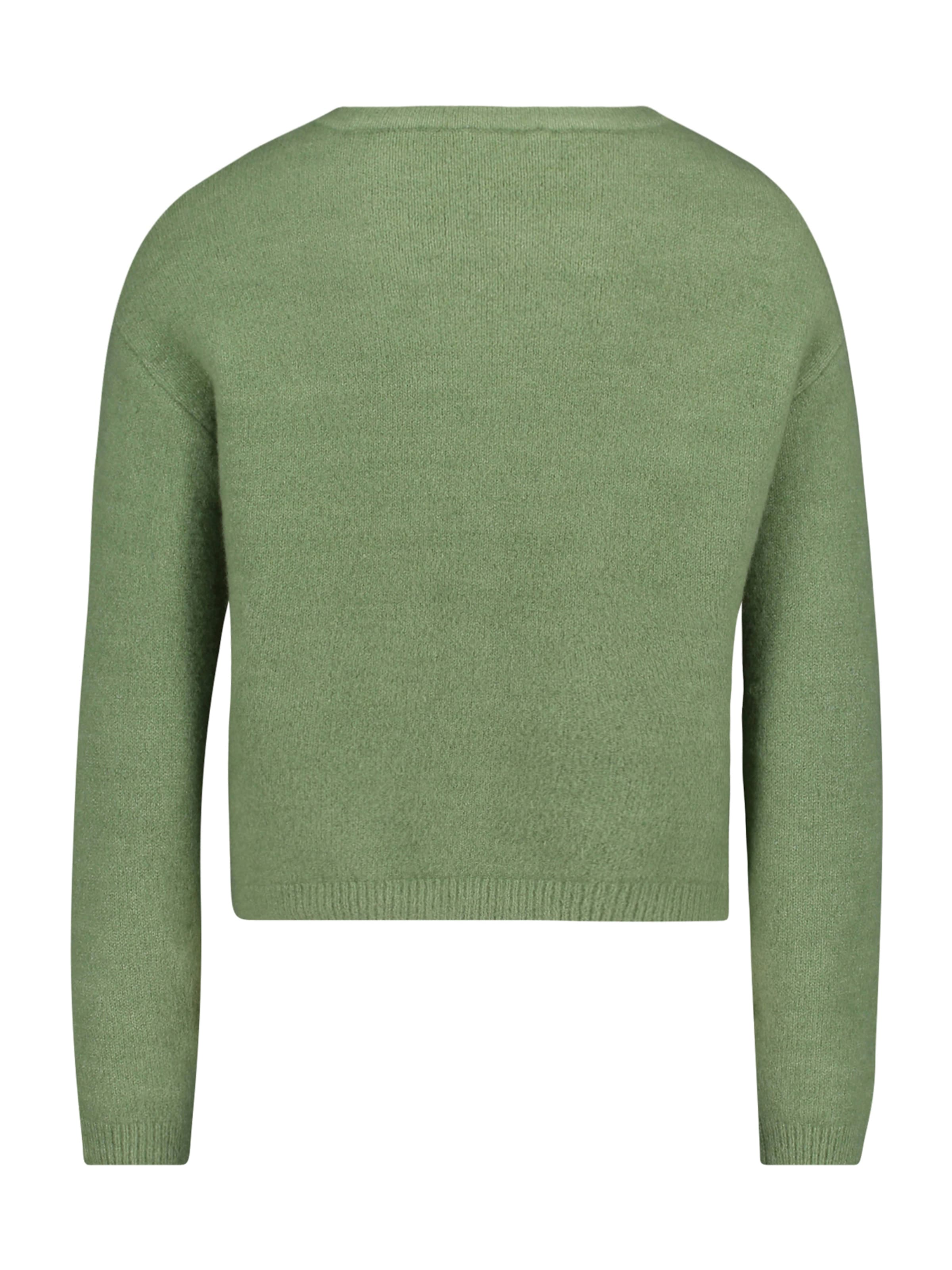 Cardigan Cartoon en vert