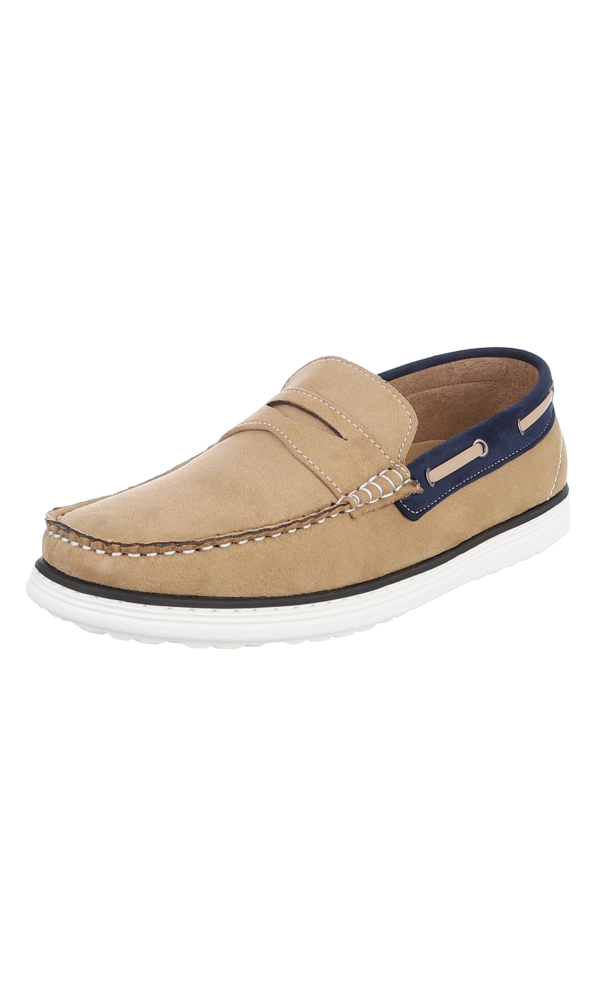 CoolWalk Moccasins in Beige: front