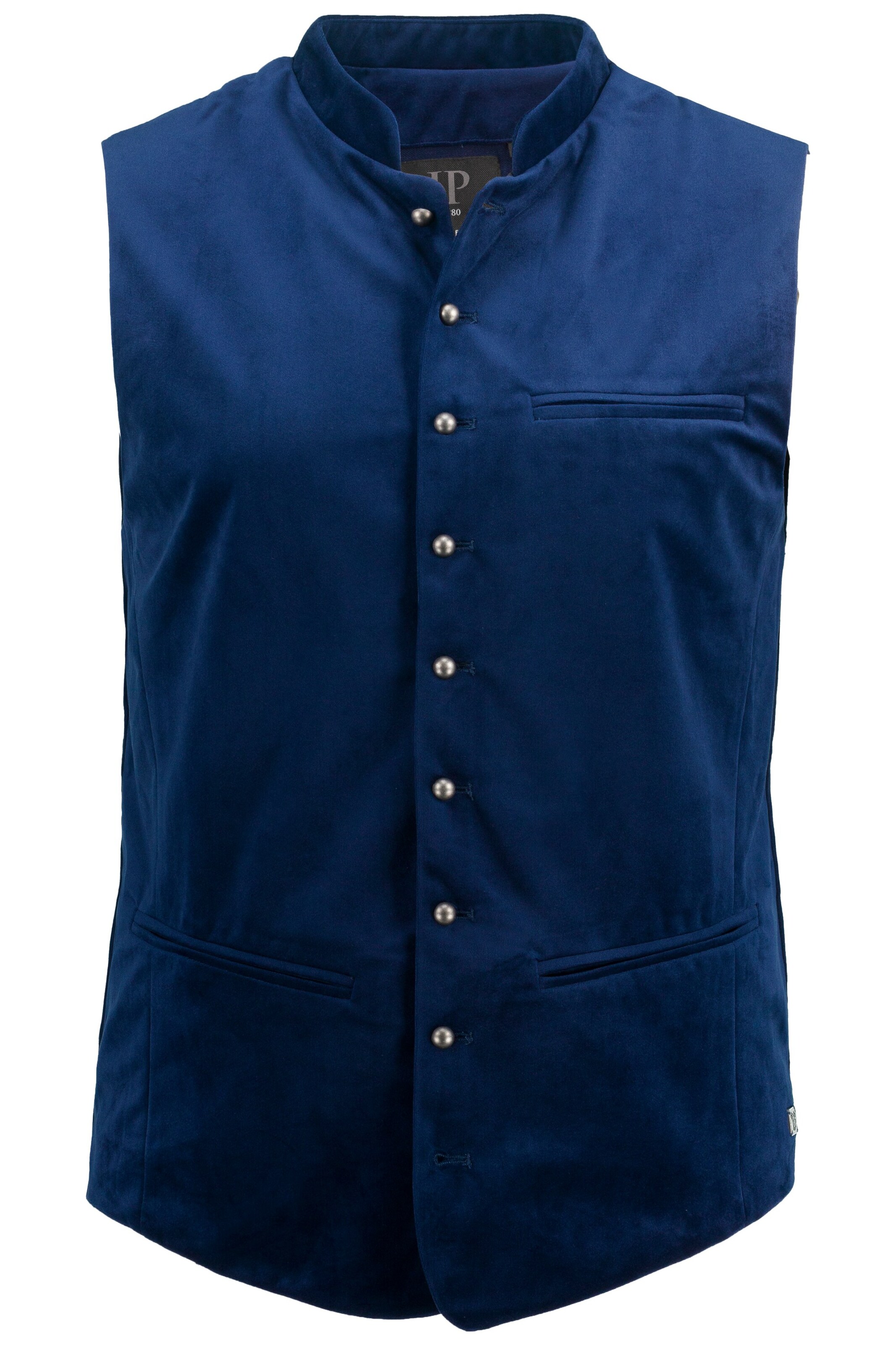 JP1880 Weste in Blau: Vorderseite