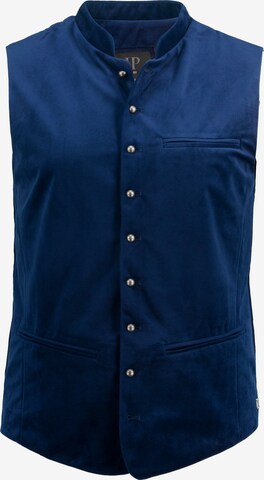 JP1880 Traditional Vest in Blue: front