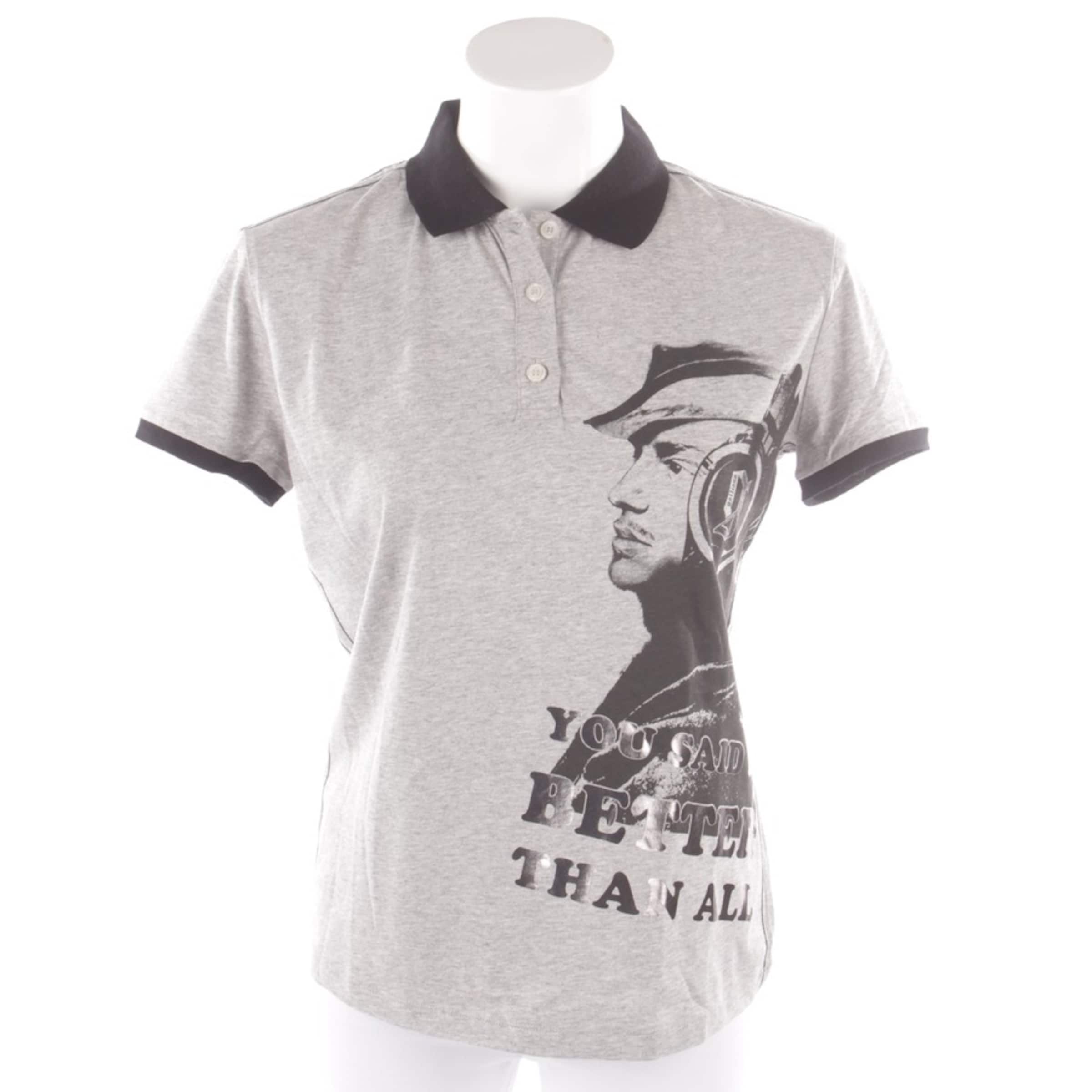 John Galliano Top & Shirt in M in Grey: front