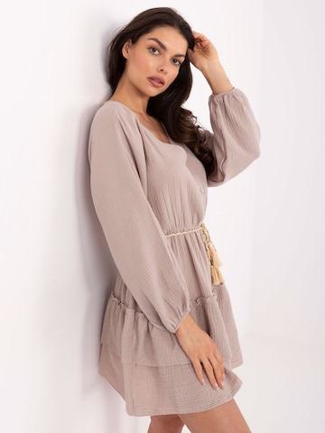 Madnezz House Kleid 'A5079.27' in Beige