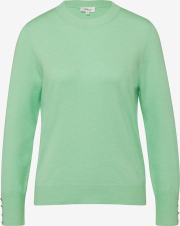 Pull-over s.Oliver en vert : devant
