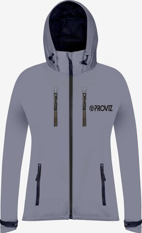 Proviz Outdoor Jacket in Grey: front