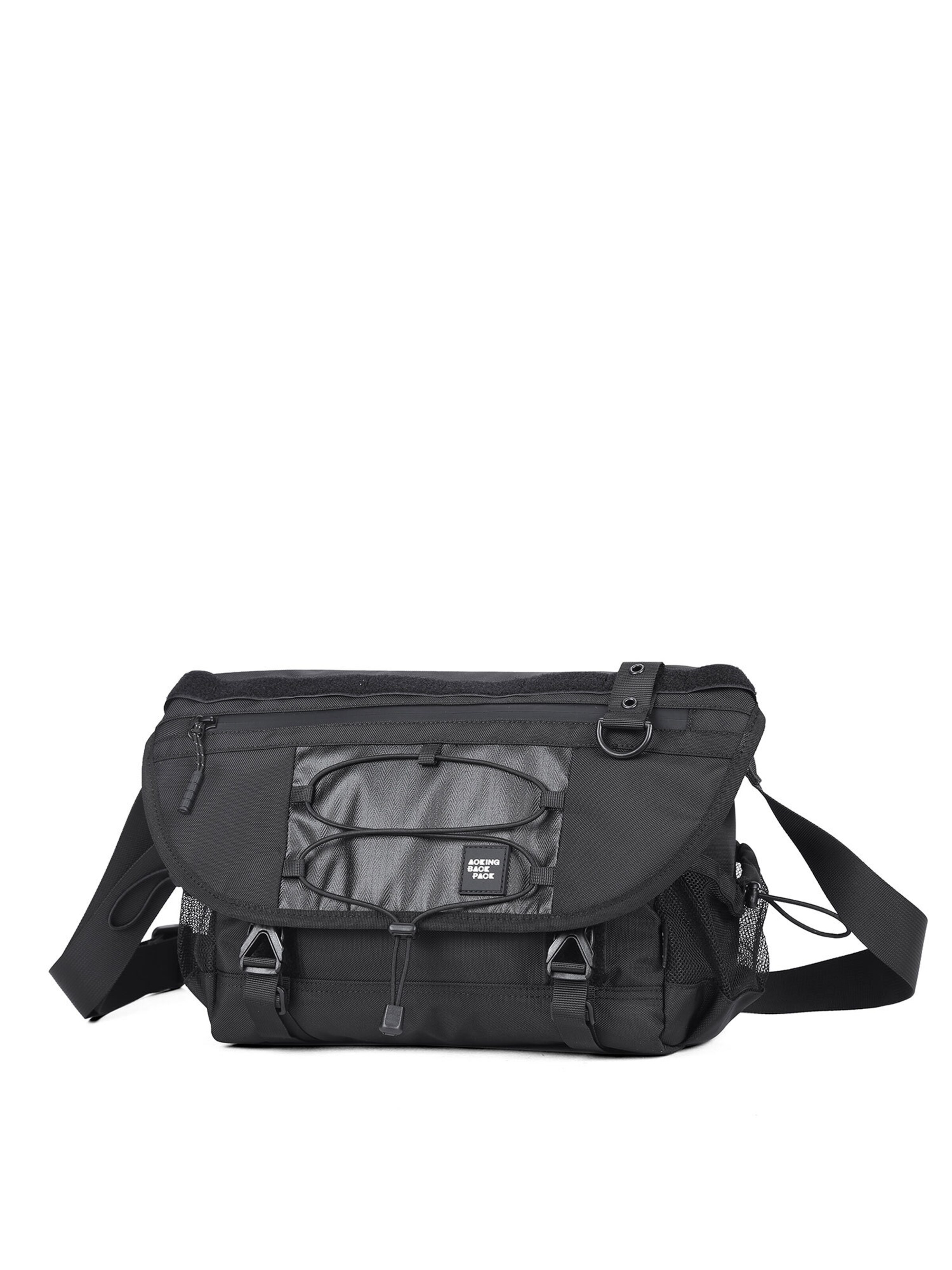 Sac bandoulière Aoking en noir : devant