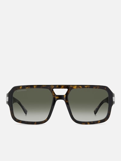 DSQUARED2 Zonnebril in 57 in de kleur Bruin, Productweergave