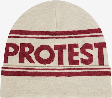 PROTEST Mütze 'PRTWind' in Braun: Vorderseite