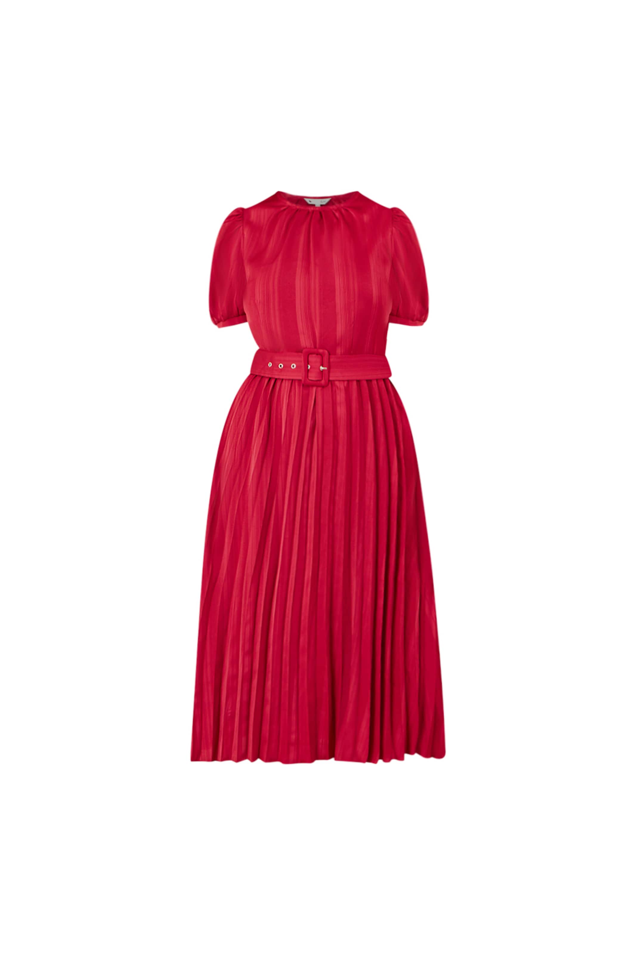 Yumi Dress in Red: front