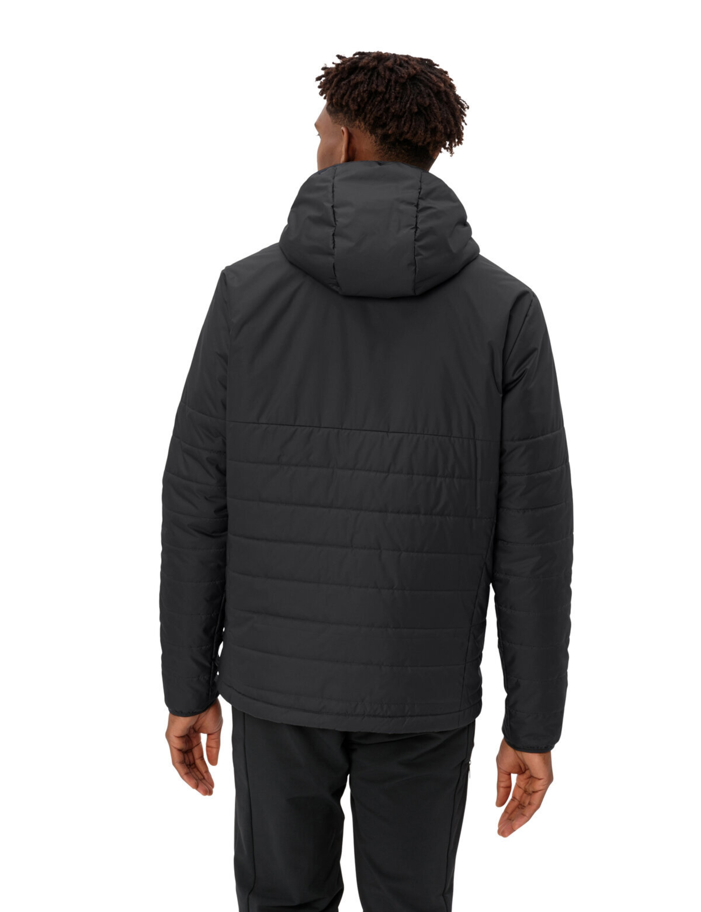 VAUDE Tesino Hooded Jacket in Schwarz