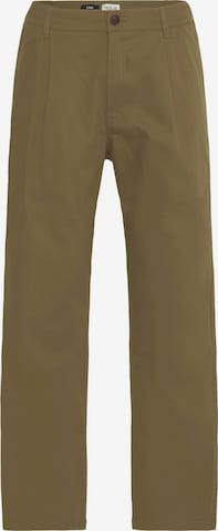 !Solid - Calças chino ' SDLIAM ' em verde: frente