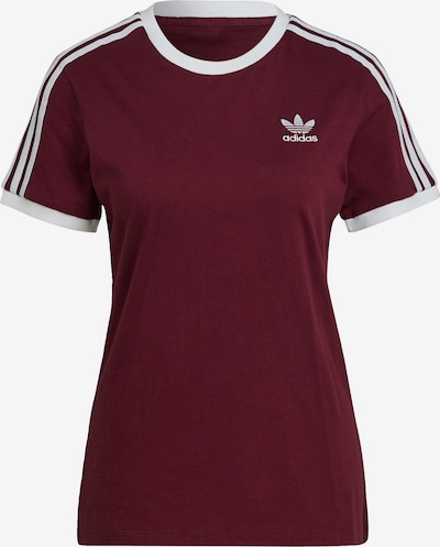 ADIDAS ORIGINALS Shirt in Dark red / White, Item view