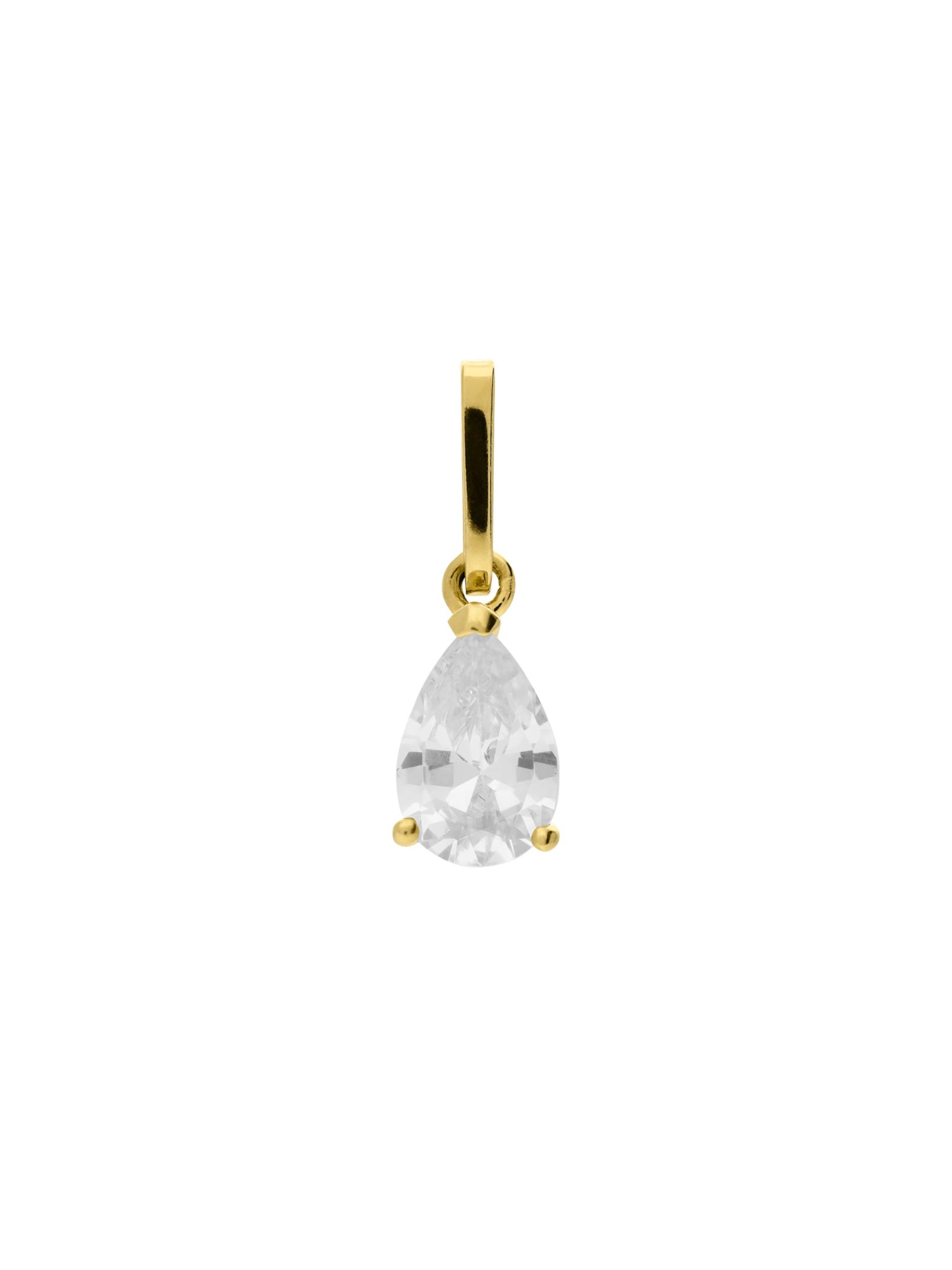 Pendentif 'Statement' Lucardi en or : devant