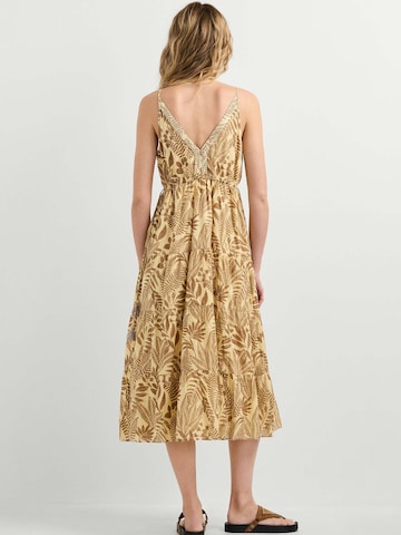 Pepe Jeans Zomerjurk 'Flora' in Bruin