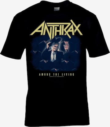 T-Shirt 'Anthrax' Rockshirts en noir : devant