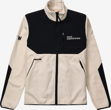 Veste en polaire HALO en beige : devant