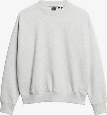 Superdry Sweatshirt 'Essential' i grå: framsida