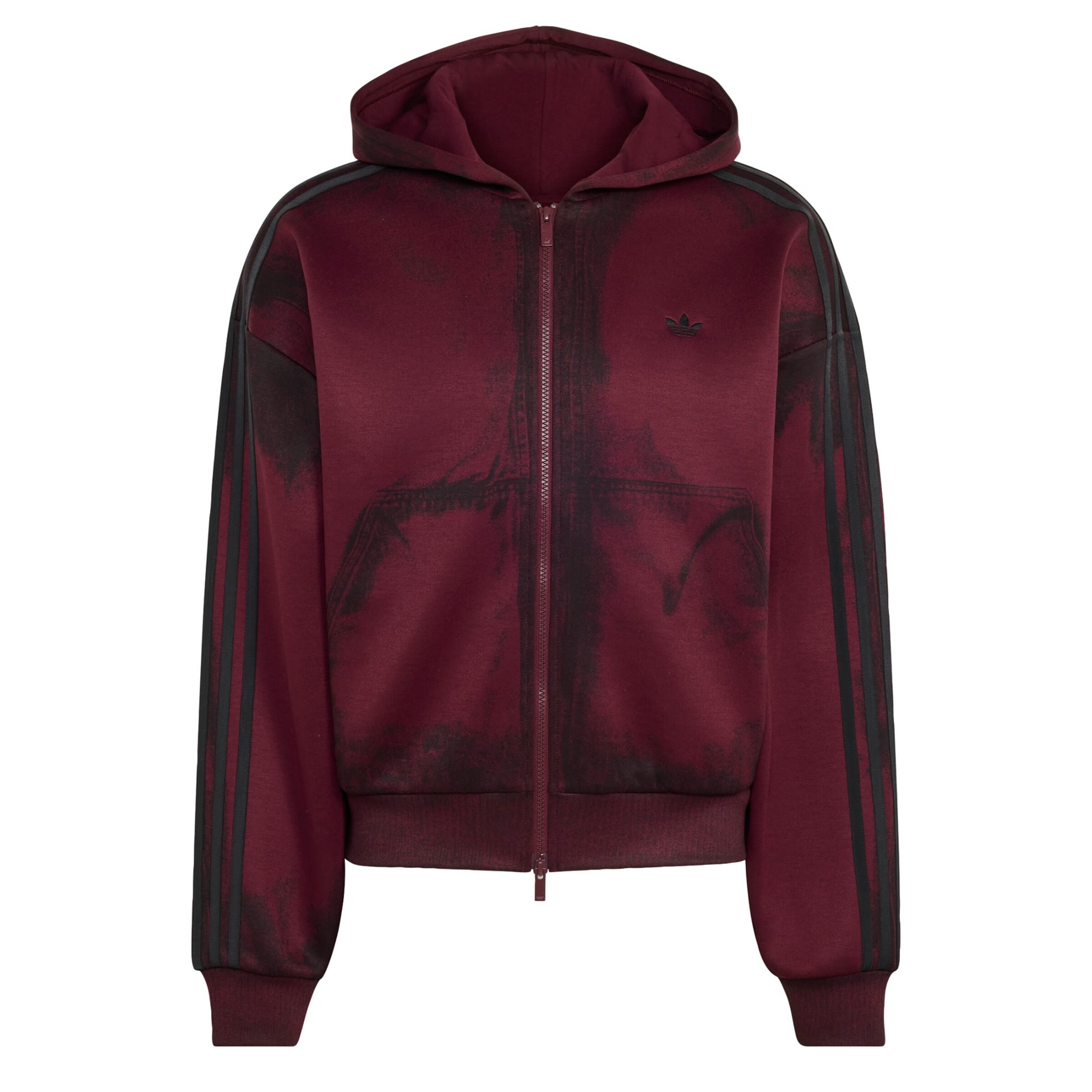 ADIDAS ORIGINALS - Sudadera con cremallera 'Adilenium 6' en rojo: frente
