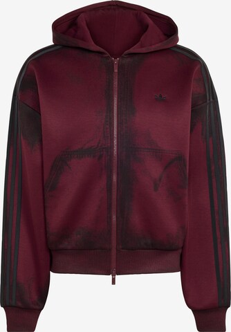 ADIDAS ORIGINALS - Sudadera con cremallera 'Adilenium 6' en rojo: frente