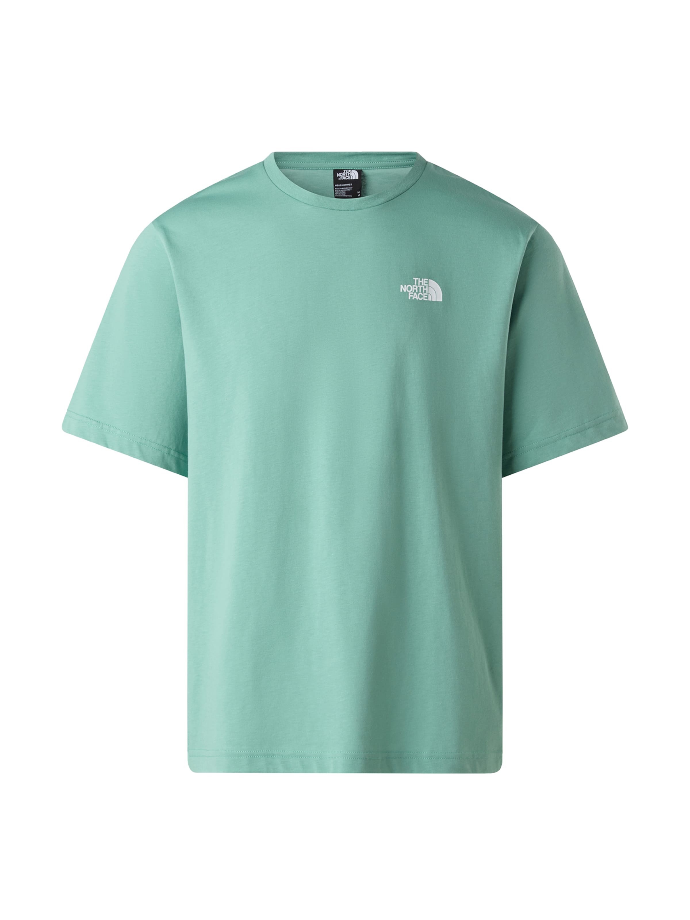 T-Shirt 'Mountain Sketch' THE NORTH FACE en vert : devant