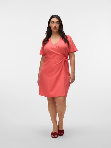 Vero Moda Curve Dress 'VMMymilo' in Orange