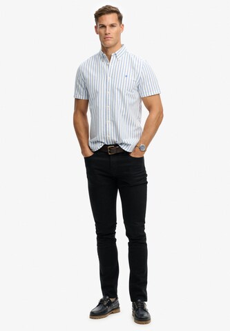 Coupe regular Chemise Superdry & Co en bleu