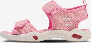 Hummel Sandals & Slippers 'Flash' in Pink: front
