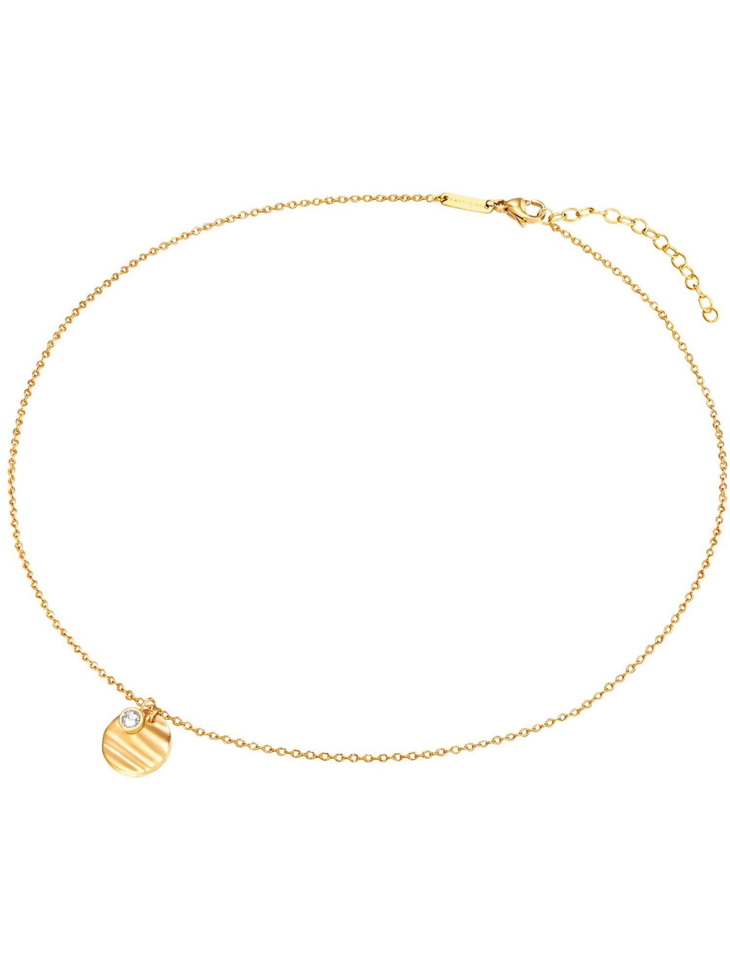 Eastside Ketting in Goud: voorkant