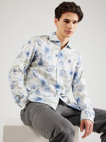 JOOP! Regular fit Button Up Shirt 'Pai' in Blue: front