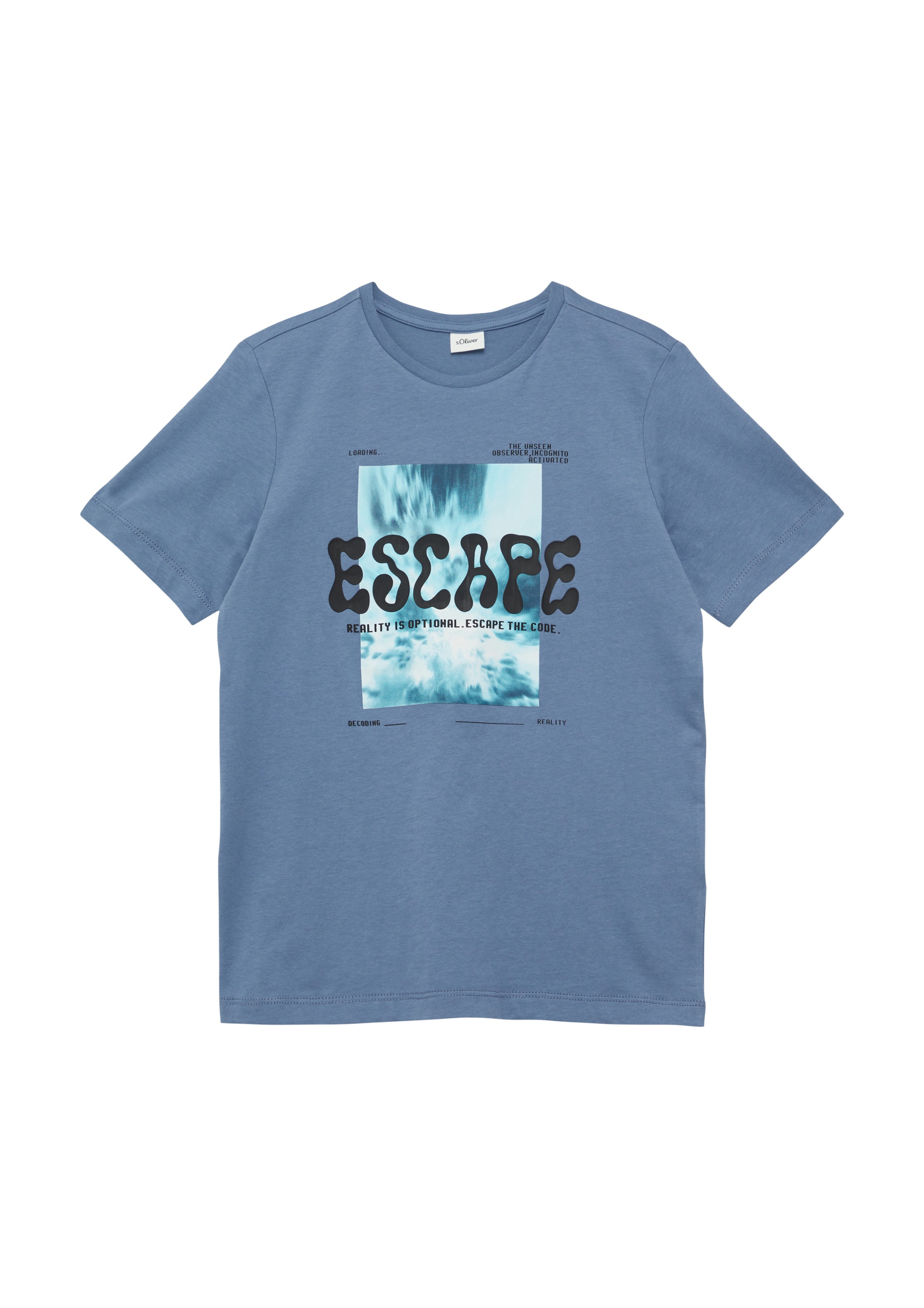 s.Oliver Shirt in Blau: Vorderseite