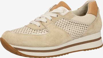 Paul Green Sneakers laag in Beige: voorkant