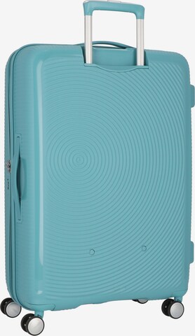 American Tourister Trolley in Blauw