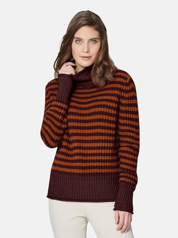 Pull-over MADELEINE en orange : devant