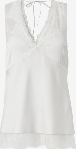 Abercrombie & Fitch Pusero 'MAR4' värissä valkoinen: etupuoli