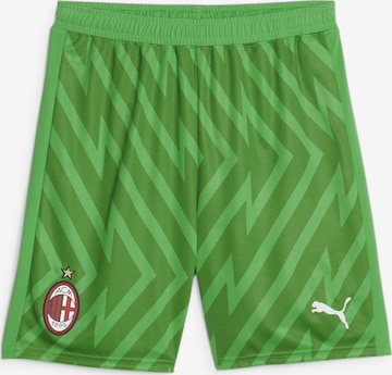 Pantalon de sport 'AC Milan' PUMA en vert : devant