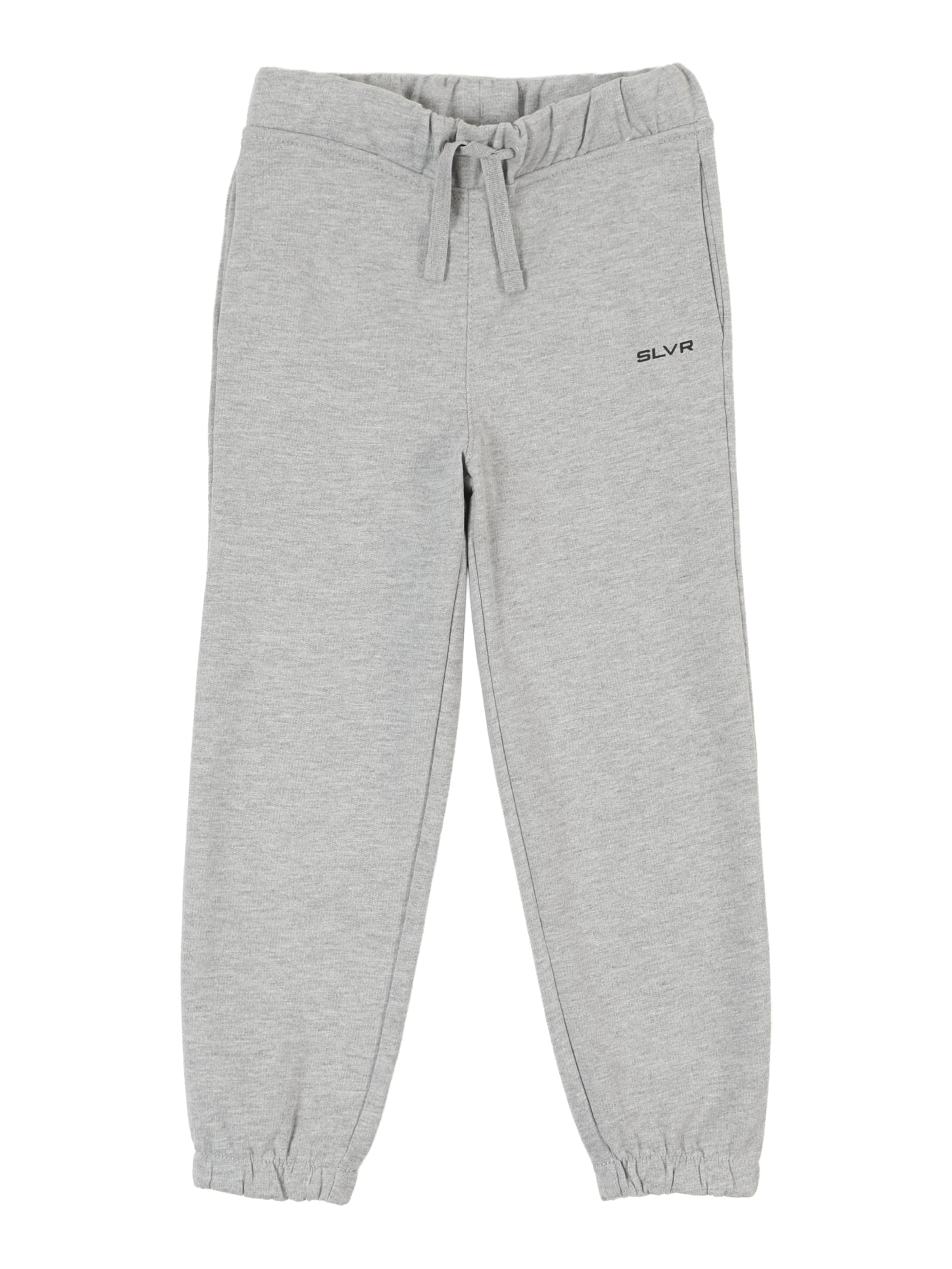 s.OliverTapered Hlače - siva boja: prednji dio