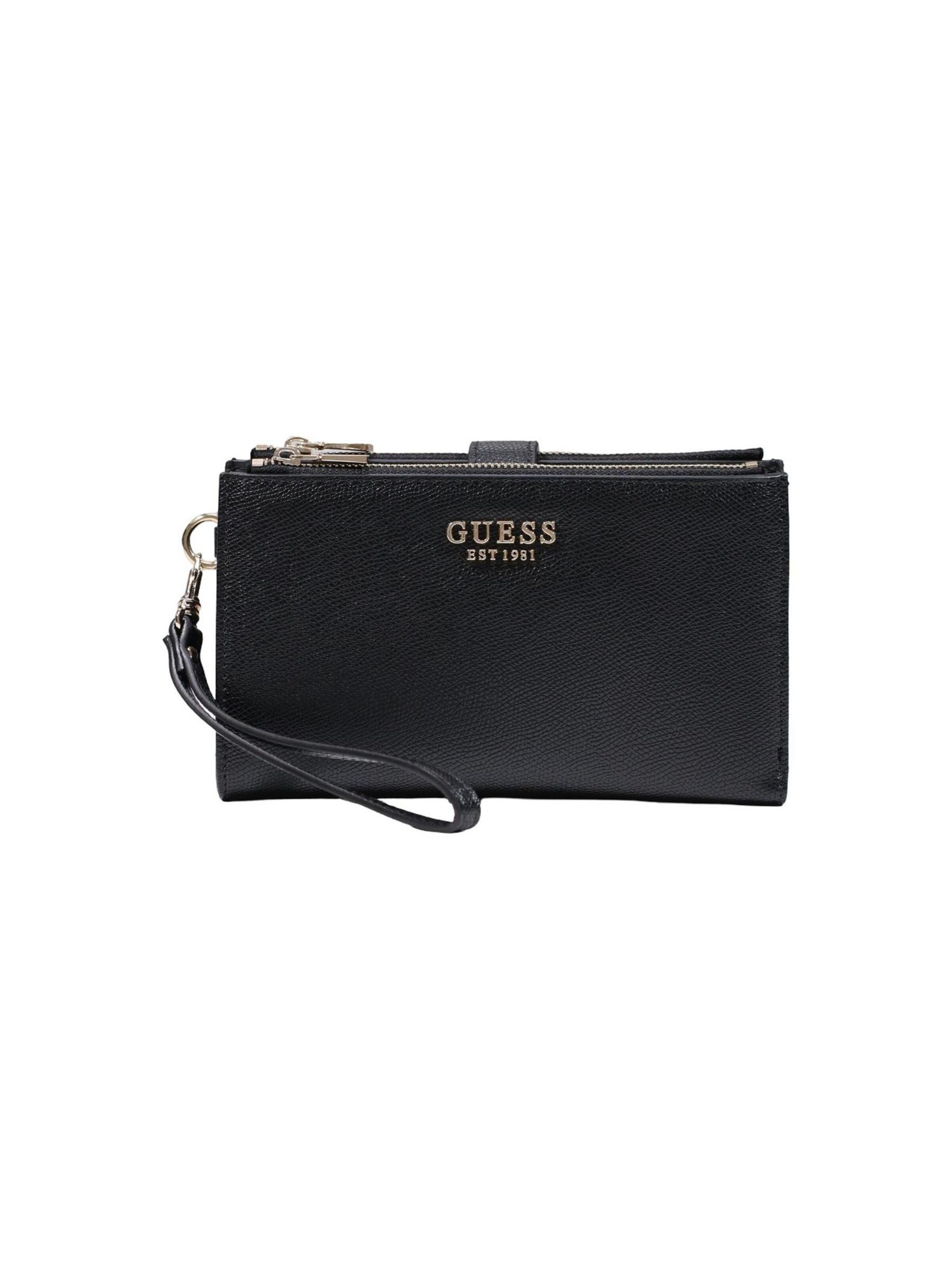 Portamonete 'Amorette' di GUESS in nero: frontale