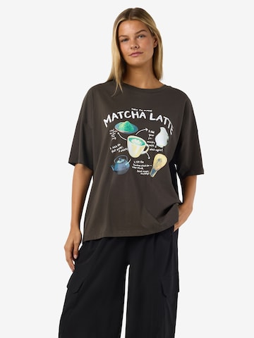 Noisy may Shirt 'NMIda' in Brown: front