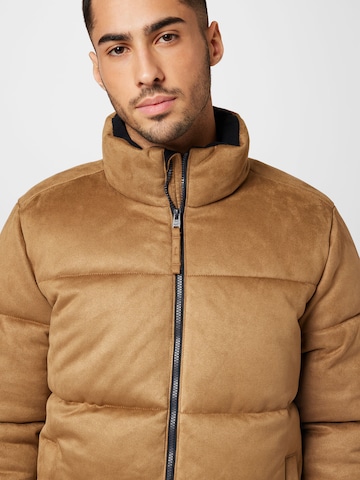 HOLLISTER Between-season jacket 'FASHION' in Brown