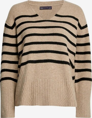 Marks & Spencer Pullover in Beige: predná strana