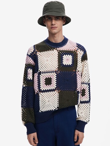 Pullover di Desigual in colori misti: frontale