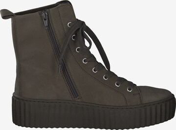 GABOR Lace-Up Ankle Boots in Green