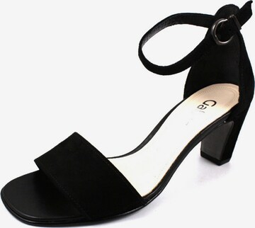 GABOR Sandals in Black: front