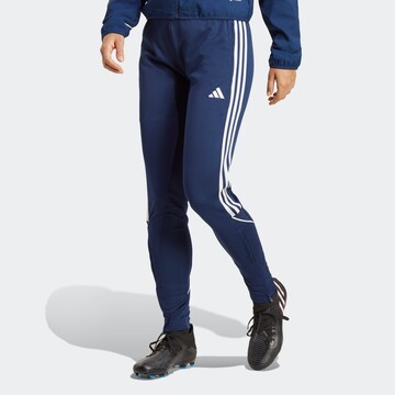 ADIDAS PERFORMANCE Regular Sporthose 'Tiro 23' in Blau: Vorderseite