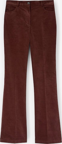 Pantalon MOTIVI en marron : devant