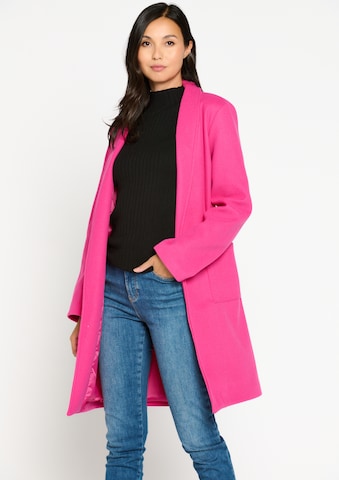 Manteau mi-saison LolaLiza en rose : devant