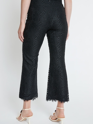 Ana Alcazar Flared Pants 'Kadane' in Black: front