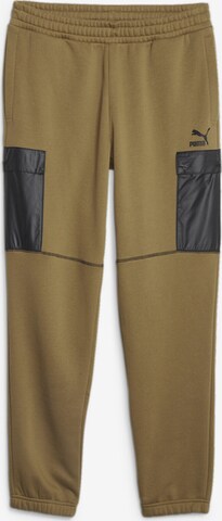 PUMA Regular Cargo Pants 'Utility' in Green: front