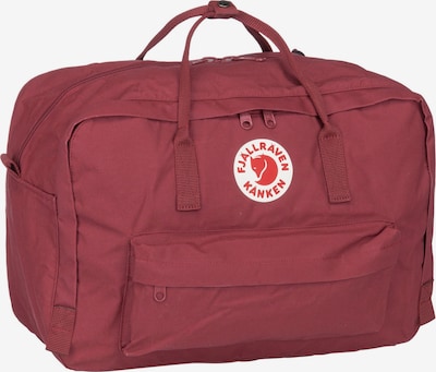 Fjällräven Weekender 'Kånken ' in rubinrot / offwhite, Produktansicht