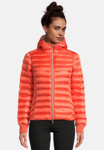 No. 1 Como Between-Season Jacket 'Neapel' in Orange: front